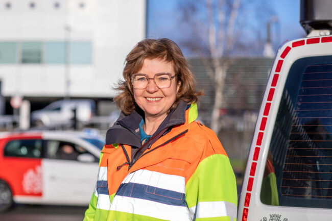 Weginspecteur Colinda Prins, provincie Utrecht